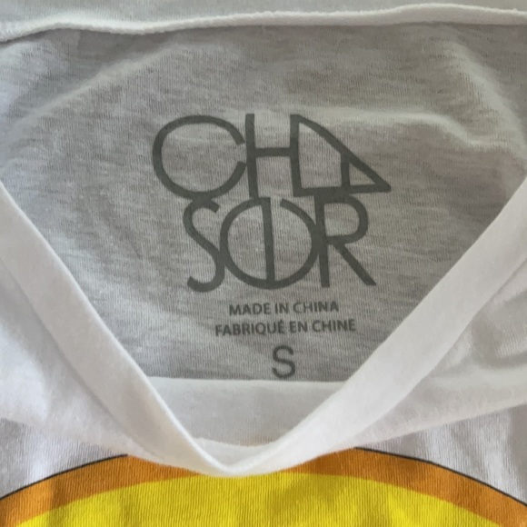 🆕 Anthro Chaser White Retro Def Leppard 2017 Tee - Picture 4 of 5